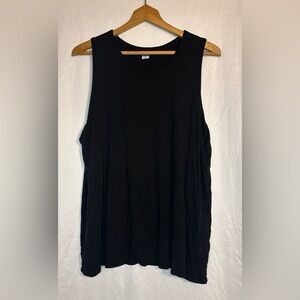 Old Navy Women’s Black Luxe Tunic Tank Top size X-Large